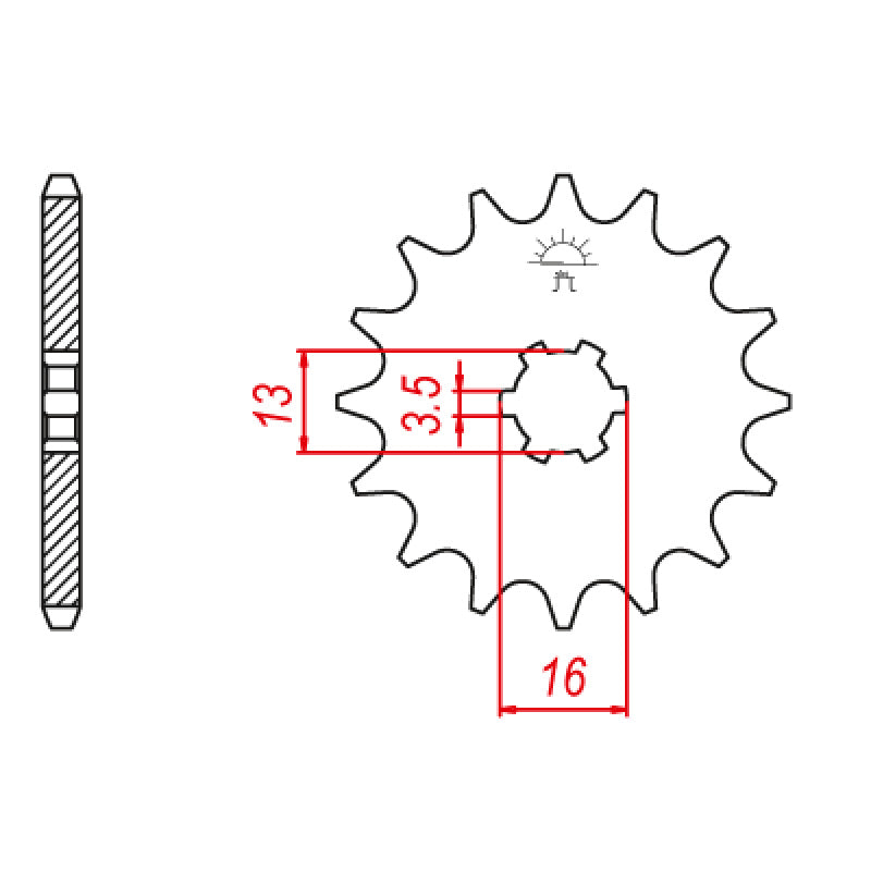 ITL SPR.FR.27511-22700 11T (JTF-562) 110646