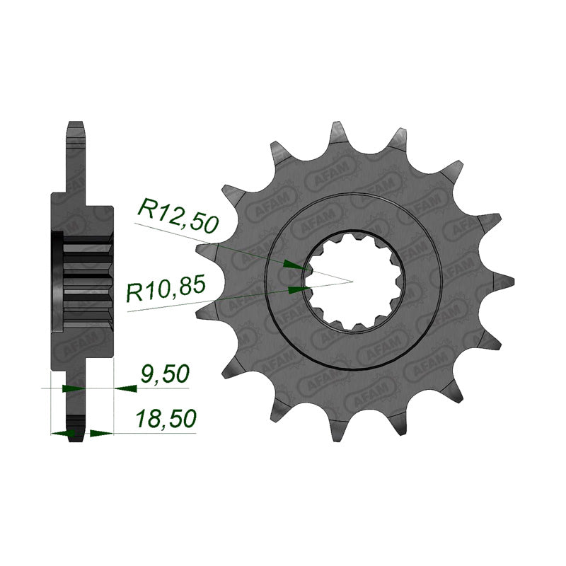 AFAM AFAM FR 14T 520P Z750J1/K1(ZR750) 24603. 24603-14