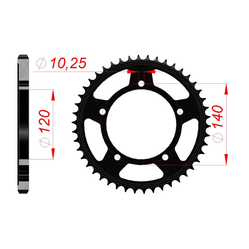 AFAM AFAM RR.42T 525P 5H GSXR600/750 00-09 14604-42T 14604-42