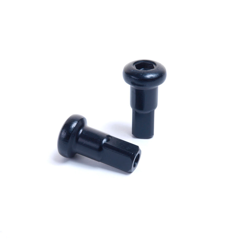 SM PRO WHEELS ALLOY NIPPLE (36)/8G X .300/4 X 7.6MM/BLACK NA_08_300_01