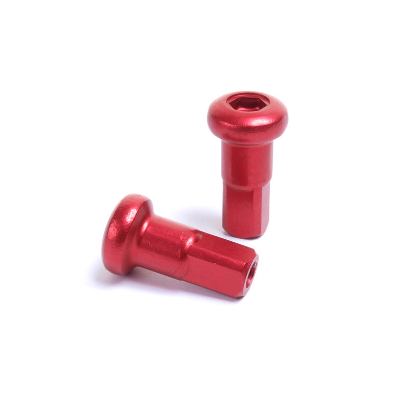 SM PRO WHEELS ALLOY NIPPLE (36)/9G X .300/3.6 X 7.6MM/RED NA_09_300_03