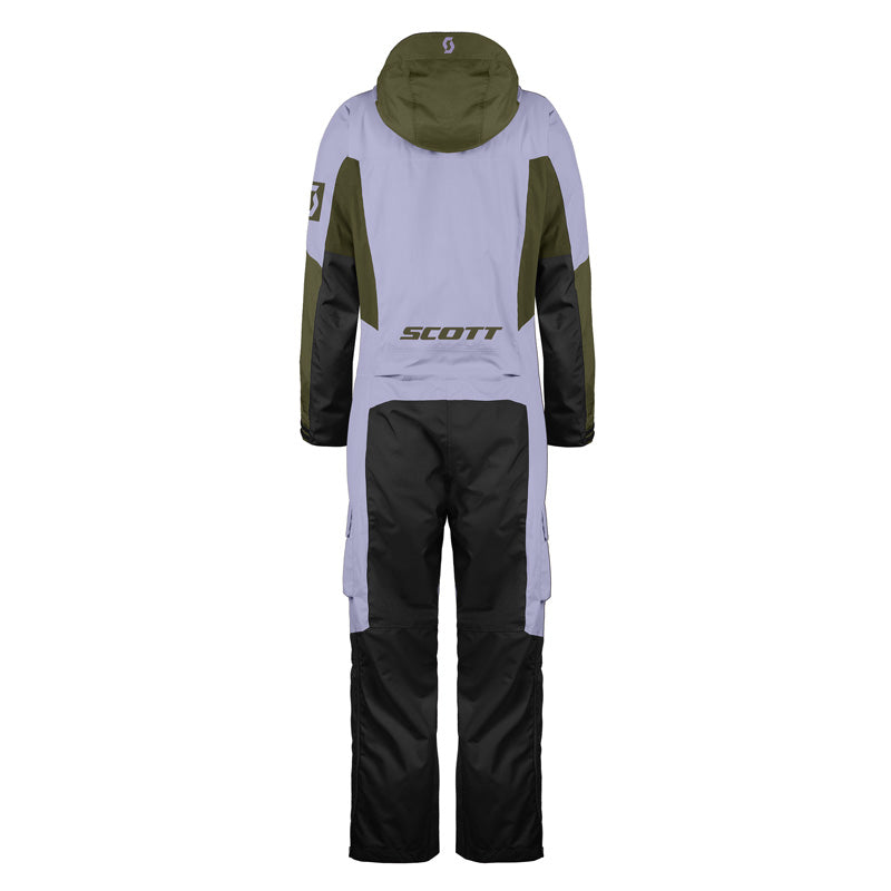 SCOTT BACK-X DRYO WOMEN'S MONOSUIT - HEATHER PURPLE/FIR GREEN (M) 412156-7685008