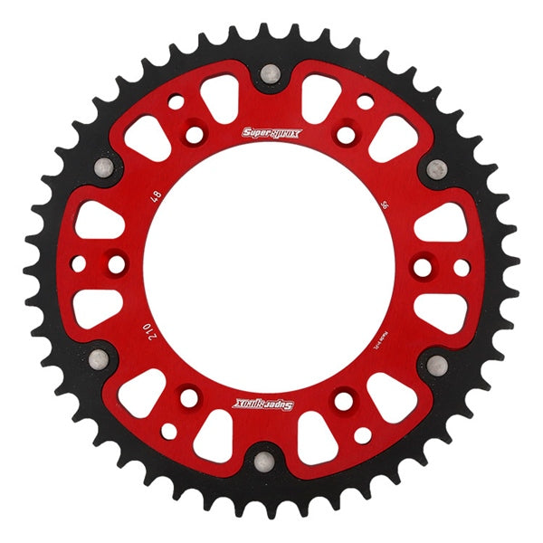 SUPERSPROX SPROCKET 48 RR GASGAS RD SUPERSPROX RST-210-48-RED