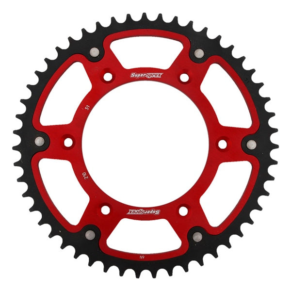 SUPERSPROX SPROCKET 51 RR HON RD SUPERSPROX RST-210-51-RED