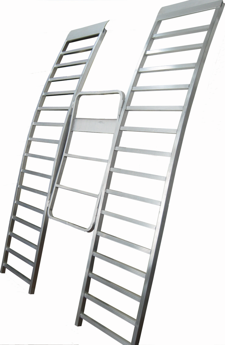 BVP 2100LB TRI-FOLD ARCHED RAMP 90 X 64 ATV-025