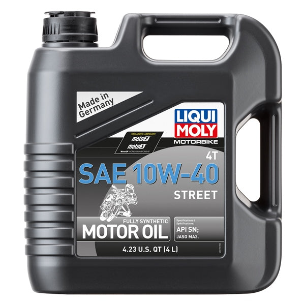 LIQUI MOLY OIL 4T SAE 10W40 STR SYNT 4L LIQUIMOLY 20056
