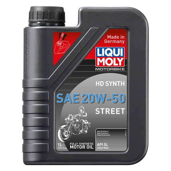 LIQUI MOLY OIL HD SAE 20W50 STR SYNT 1L LIQUIMOLY 20100