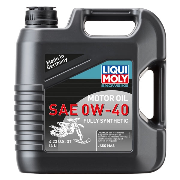 LIQUI MOLY OIL 0W40 SAE SBIKE SYNT 4L LIQUIMOLY 20358