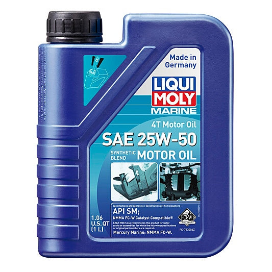 LIQUI MOLY MOTOR OIL MARINE 4T 25W-50 1L 22508