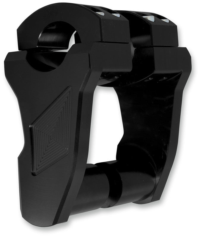 ROX SPEED FX PATRIOT SERIES PIVOTING HANDLEBAR RISERS - 3" - BLACK 4R-P3RX-01