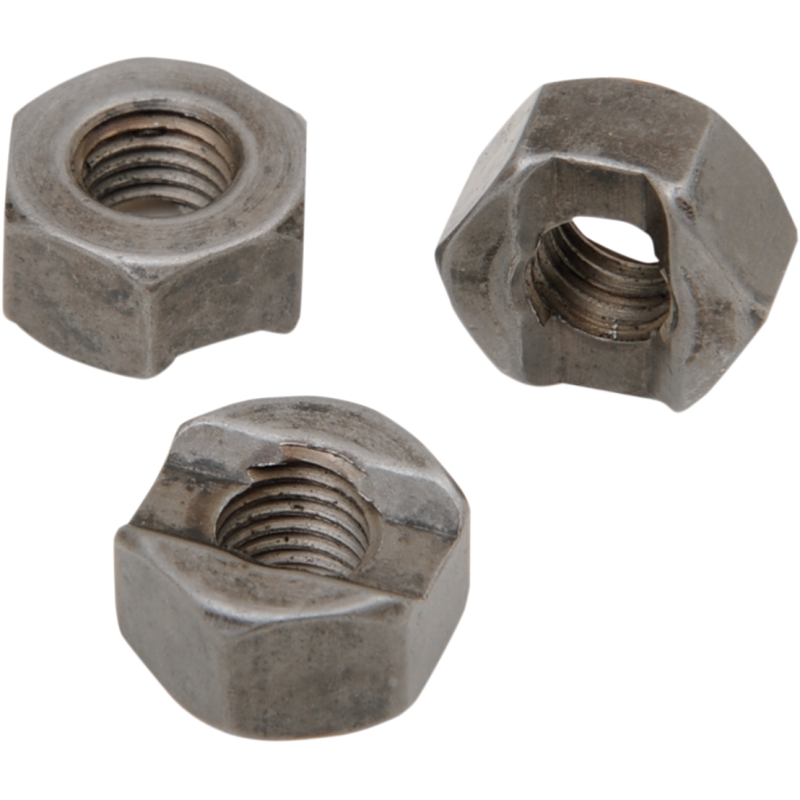 EASTERN MOTORCYCLE PARTS 41-E84 B/T CL/HUB STUD NUTS (3) A-37581-47