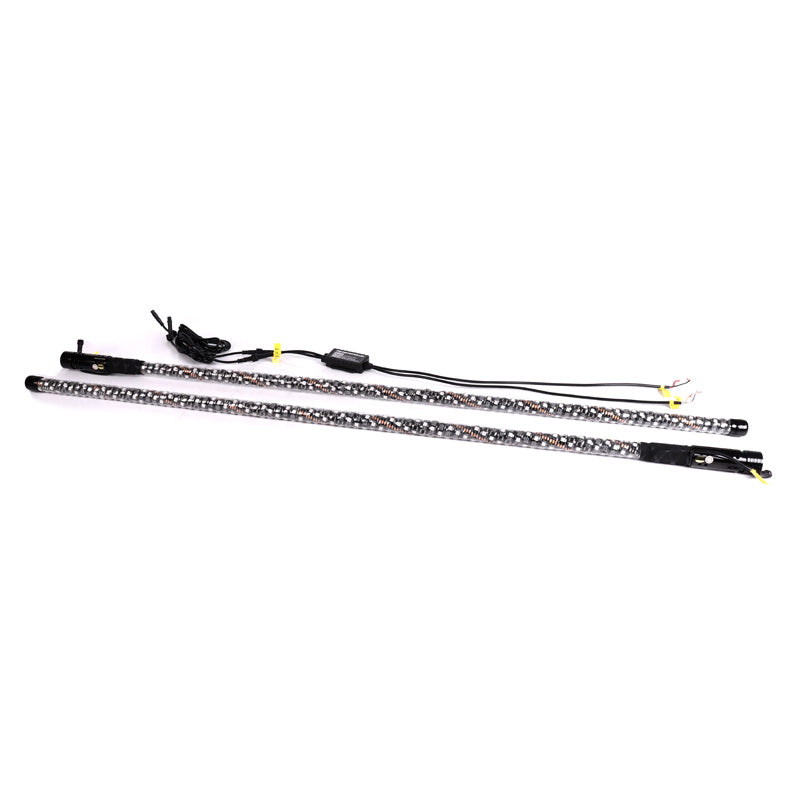 TOXIC LED WHIPS LIGHT 4' PAIR WITH APP AND REMOTE 1619103