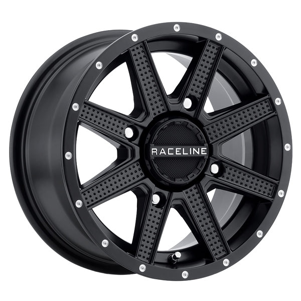 RACELINEWHEELS 14X7 4/137 A928B-HOSTAGE BK MAT WHEEL A92B-47037-52