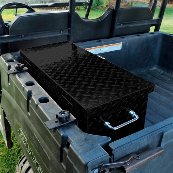 HORNET OUTDOORS TOOL BOX LARGE BK ALU DIAMOND PLATE POL R-3027-MB