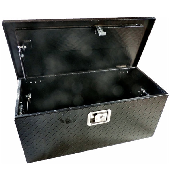 HORNET OUTDOORS TOOL BOX LARGE 31" DIAMOND PLATE BK ALU R-3031-B
