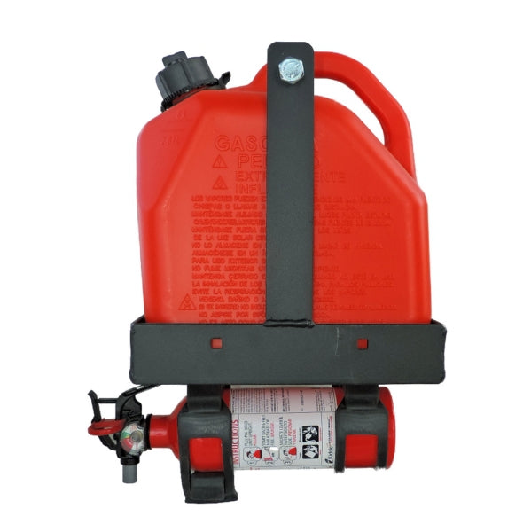 HORNET OUTDOORS MOUNT RACK SPARE FUEL W/FIRE EXT R-3015 F
