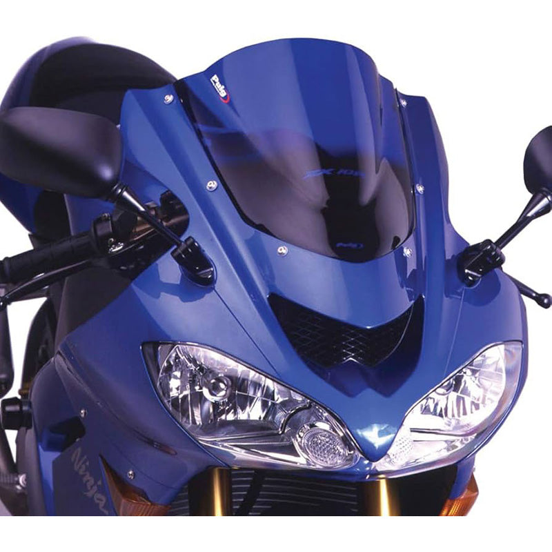 PUIG RACING SCREEN KAWASAKI ZX6R/RR 03-04 C/BLUE 1335A