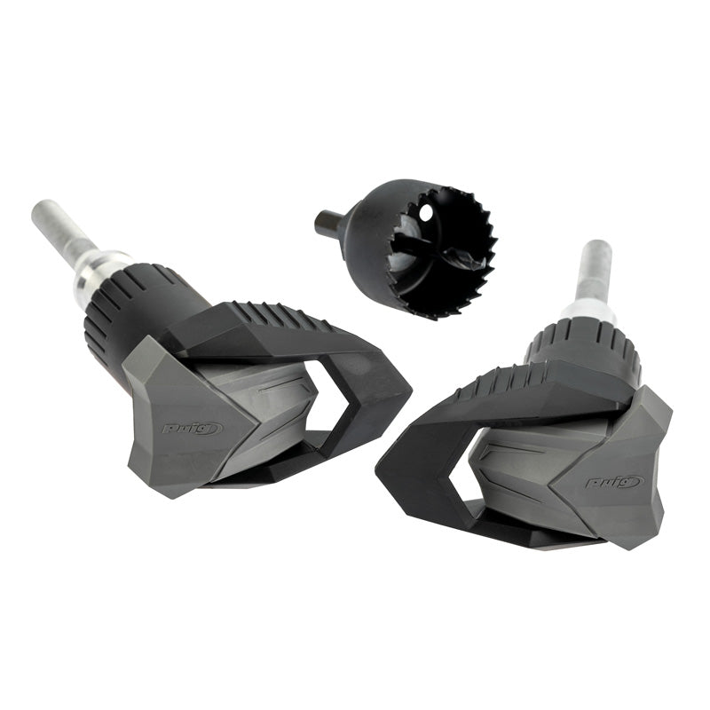 PUIG FRAME SLIDERS R19 HONDA CBR600RR 03-06 BLACK 1857N