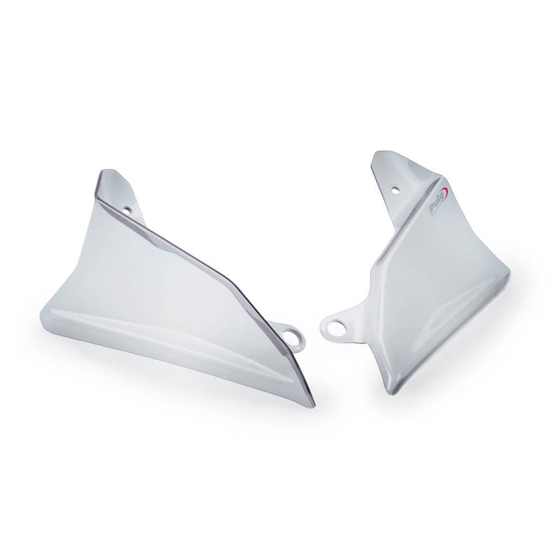PUIG EXTENDED FRONT DEFLECTORS CLEAR DUCATI MULTISTRAD 21128W