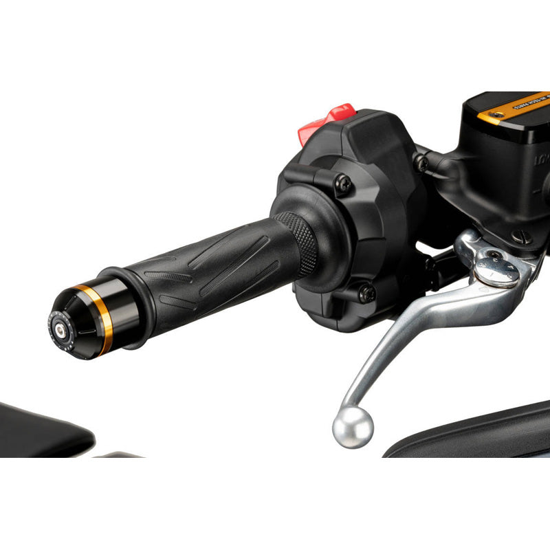 PUIG BAR END SHORT WITH RIM YAM T MAX 22/25 NOIR 21293N