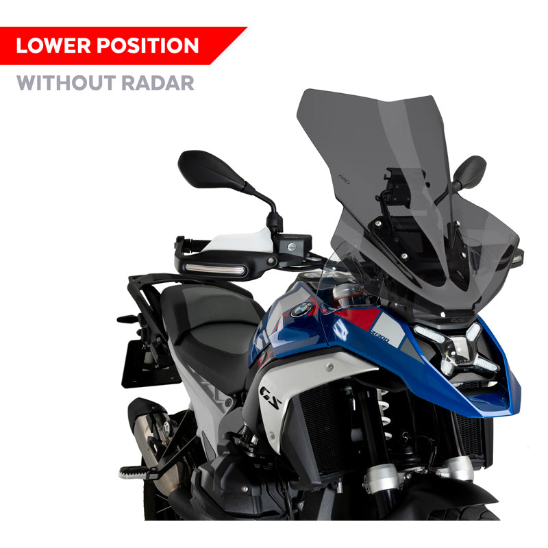 PUIG TOURING PLUS SCREEN BMW R1300GS 23-26 DARK SMOKE 21840F