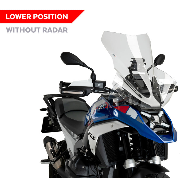 PUIG TOURING PLUS SCREEN BMW R1300GS 23-26 CLEAR 21840W