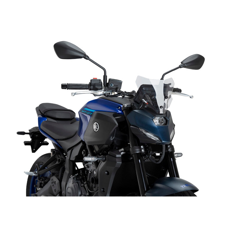 PUIG NEW GEN SPORT WINDSHIELD MT07 2025 CLEAR 22412W