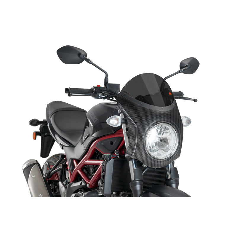 PUIG SEMIFAIRING CARBON LOOK SUZUKI SV650 16'- C/DARK 3170F