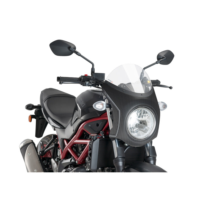 PUIG SEMIFAIRING CARBON LOOK SUZUKI SV650 16'- C/CLEAR 3170W