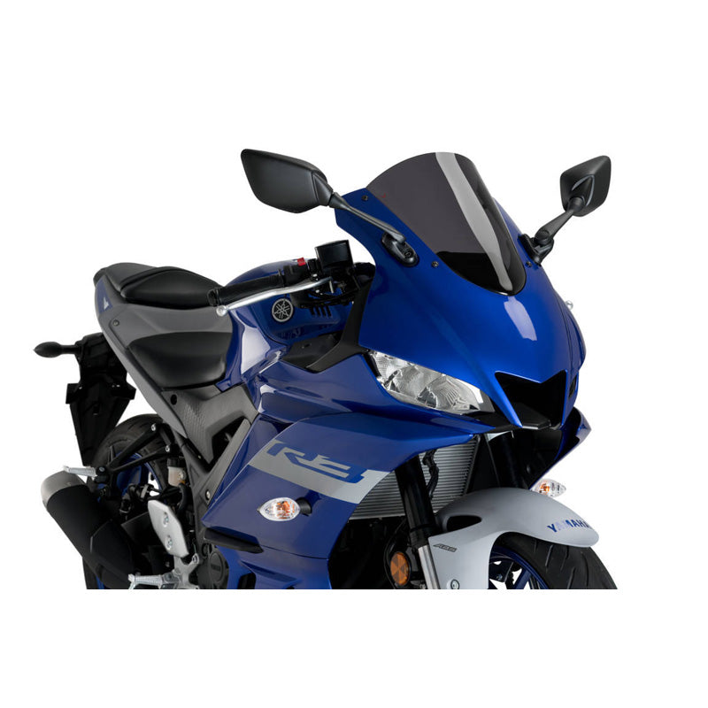 PUIG R-RACER SCREEN YAMAHA YZF-R3 19' C/DARK SMOKE 3737F