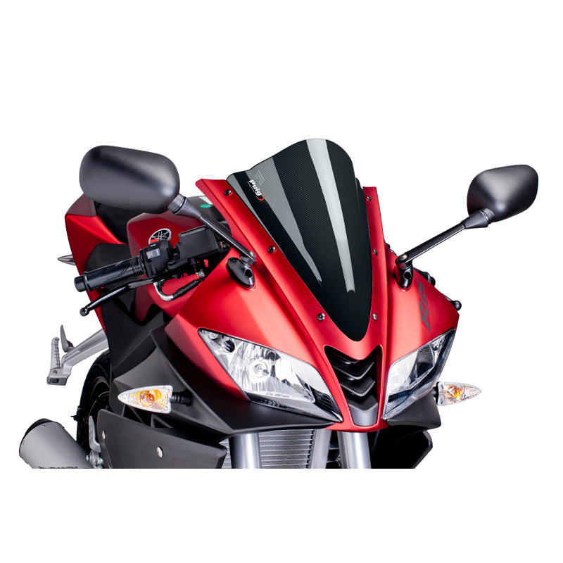 PUIG RACING SCREEN YAMAHA YZF-R125 08-18' C/CARBON LOO 4637C