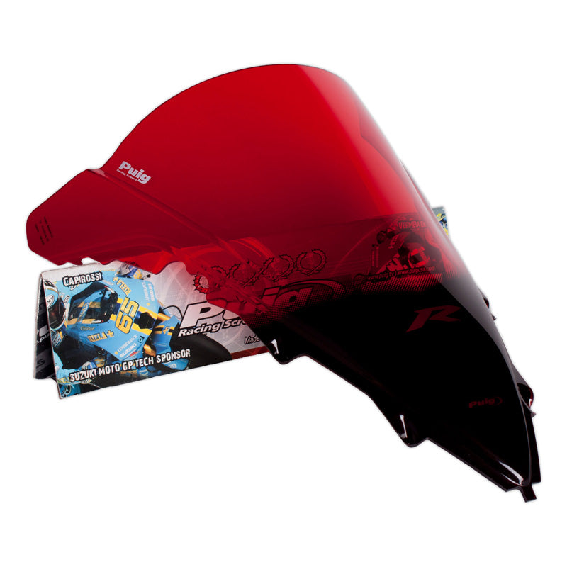PUIG RACING WSCREEN YAM R1 (09-14) RED 4935R