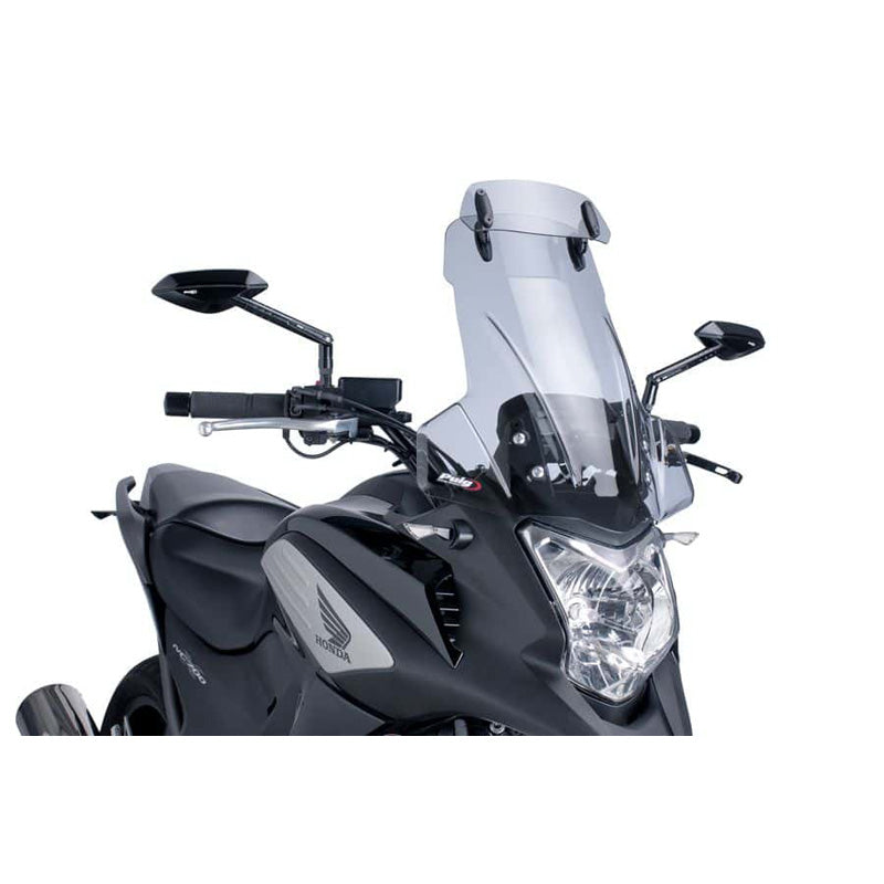 PUIG TOURING W/VISOR WSCREEN NC700/750X (12-15) L.SMOK 6002H