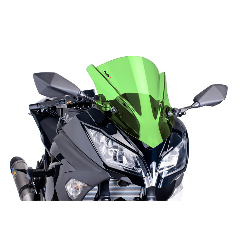 PUIG Z-RACING SCREEN KAWASAKI NINJA 300 13-15' C/GREEN 6463V