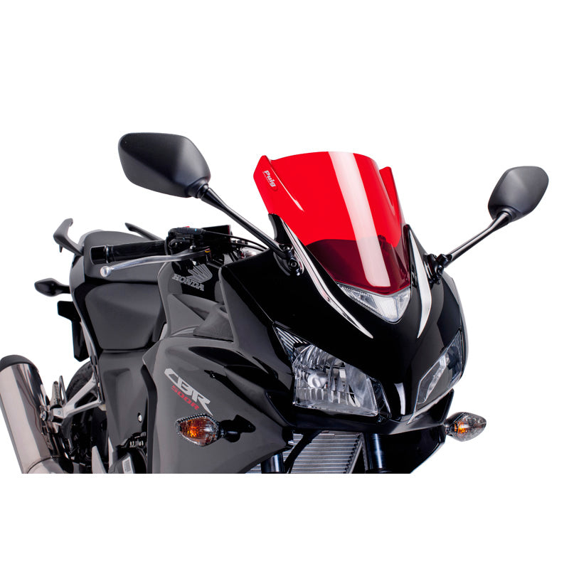 PUIG Z-RACING SCREEN HONDA CBR500R 13-15 C/RED 6479R