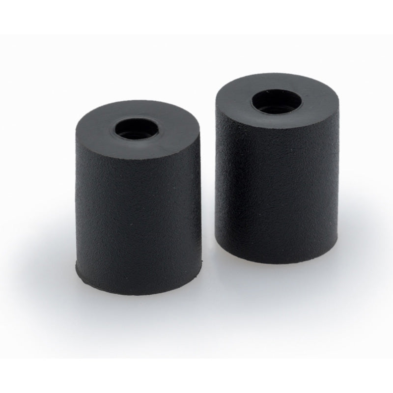 PUIG SILENBLOCK BAR ENDS DIM.17MM. C/BLACK 6817N