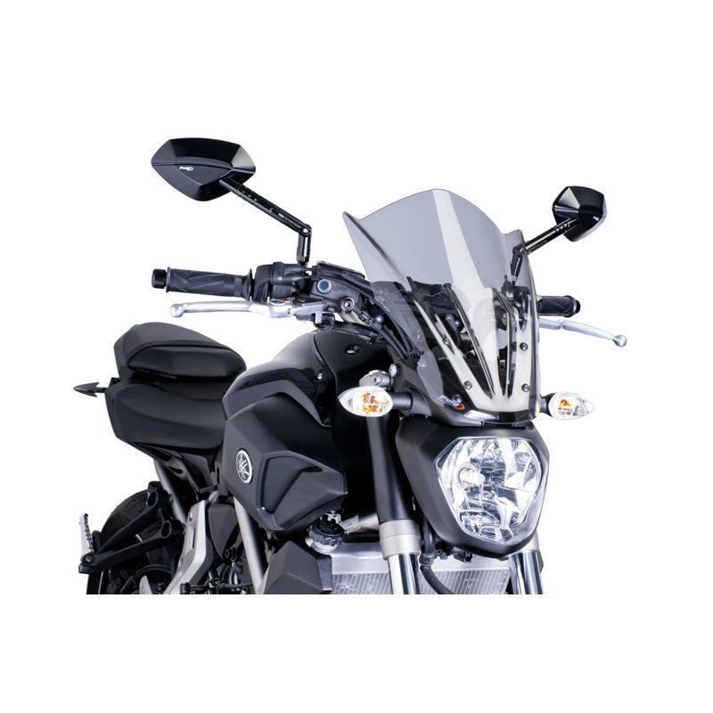PUIG NAKED TOURING WSHEILD YAM FZ07 (14-15) L. SMOKE 7016H