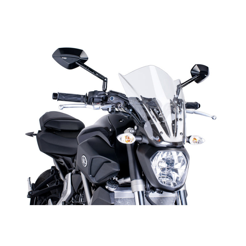 PUIG TOURING WS YAM FZ07 14-17 CLEAR 7016W