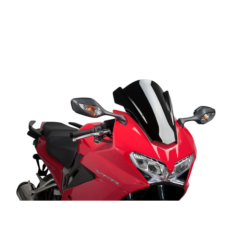 PUIG RACING WSCREEN HON VFR800F (14-15) BLACK 7598N