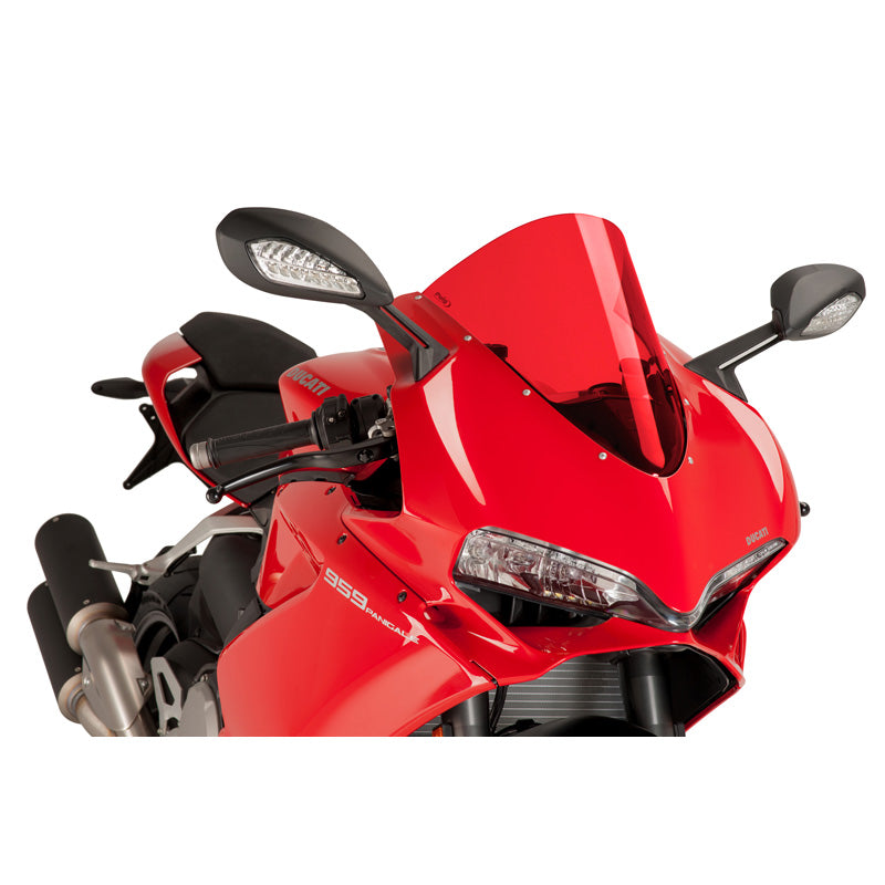 PUIG R-RACER SCREEN DUCATI 959-1299 PANIGALE/S C/RED 7621R