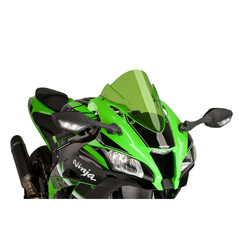 PUIG RACING WSCREEN KAX ZX-10R (2016) GREEN 8912V