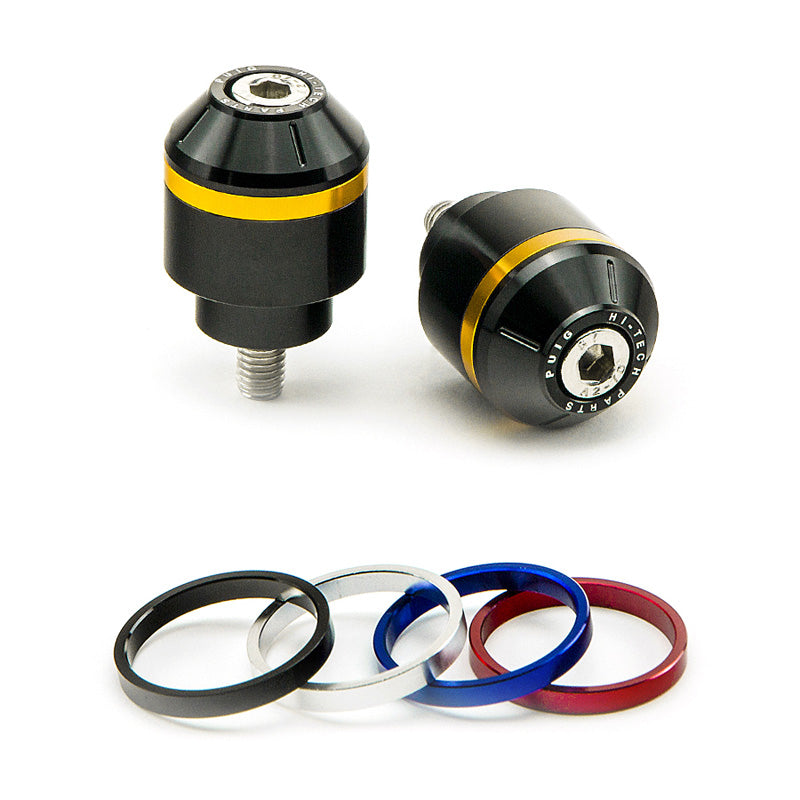 PUIG SHORT BAR END W/RINGS YAMAHA MT-07 TRACER C/BLACK 9209N