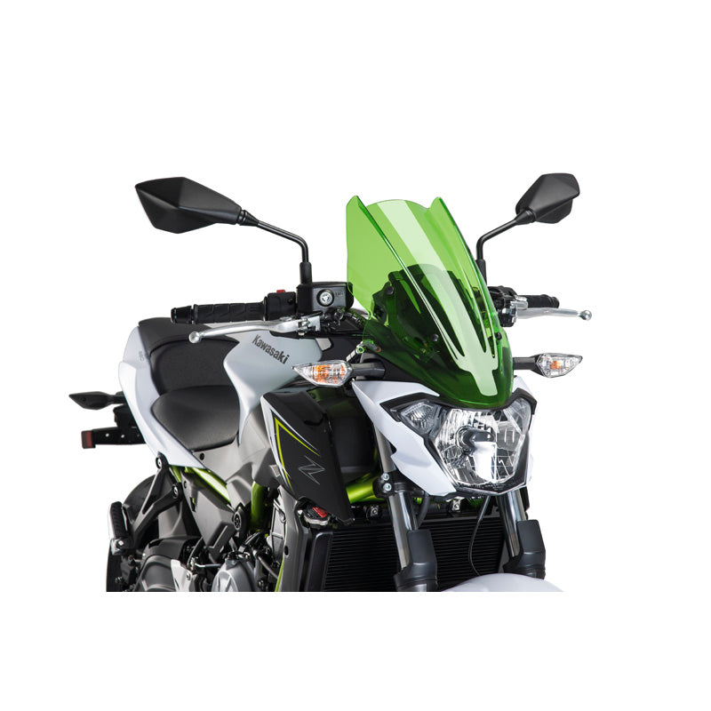 PUIG WINDSHIELD NNG TOURING KAWASAKI Z650 17-18'C/GREE 9369V
