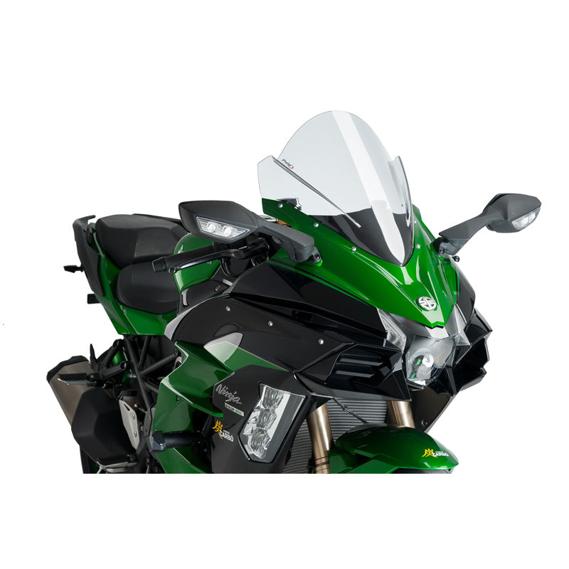 PUIG RACING WS KAW NINJA H2 SX 18-19 CLEAR 9704W