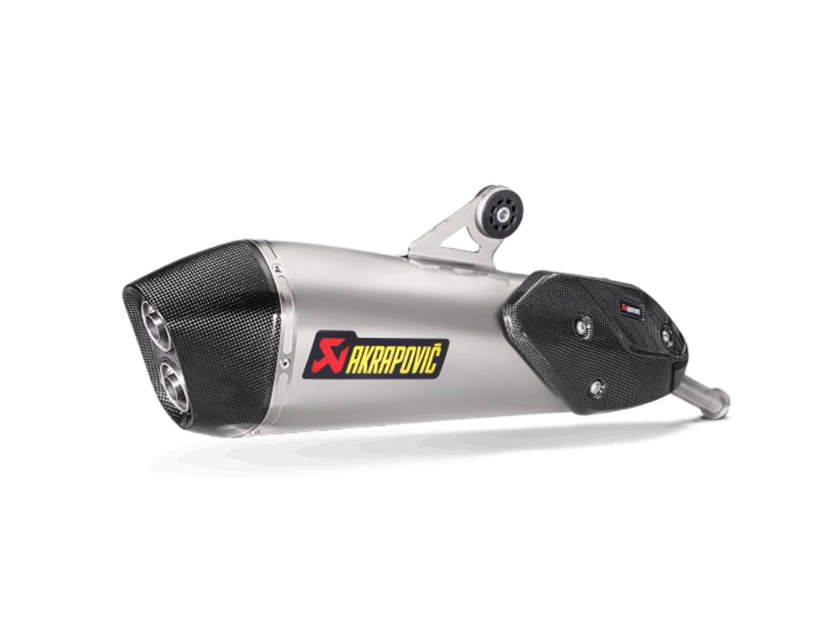 AKRAPOVIC C 650 GT 16-20 TITANIUM SLIP-ON S-B6SO8-HZAAT