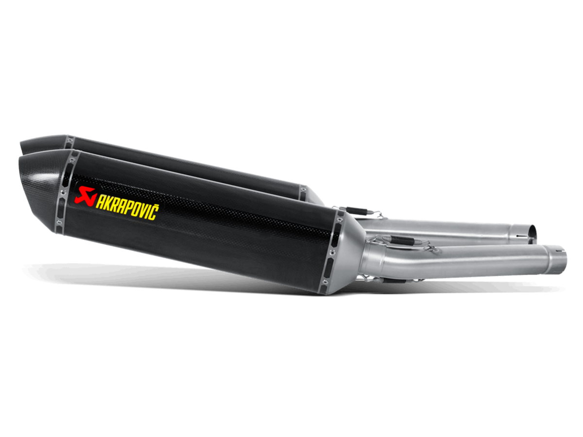 AKRAPOVIC GSX-R11300 HAYABUSA 08-17 CARB SLIP-ON S-S13SO2-HRC