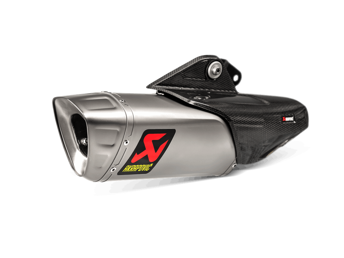 AKRAPOVIC YZF-R1 15-20 TITANIUM SLIP-ON S-Y10SO18-HAPLT