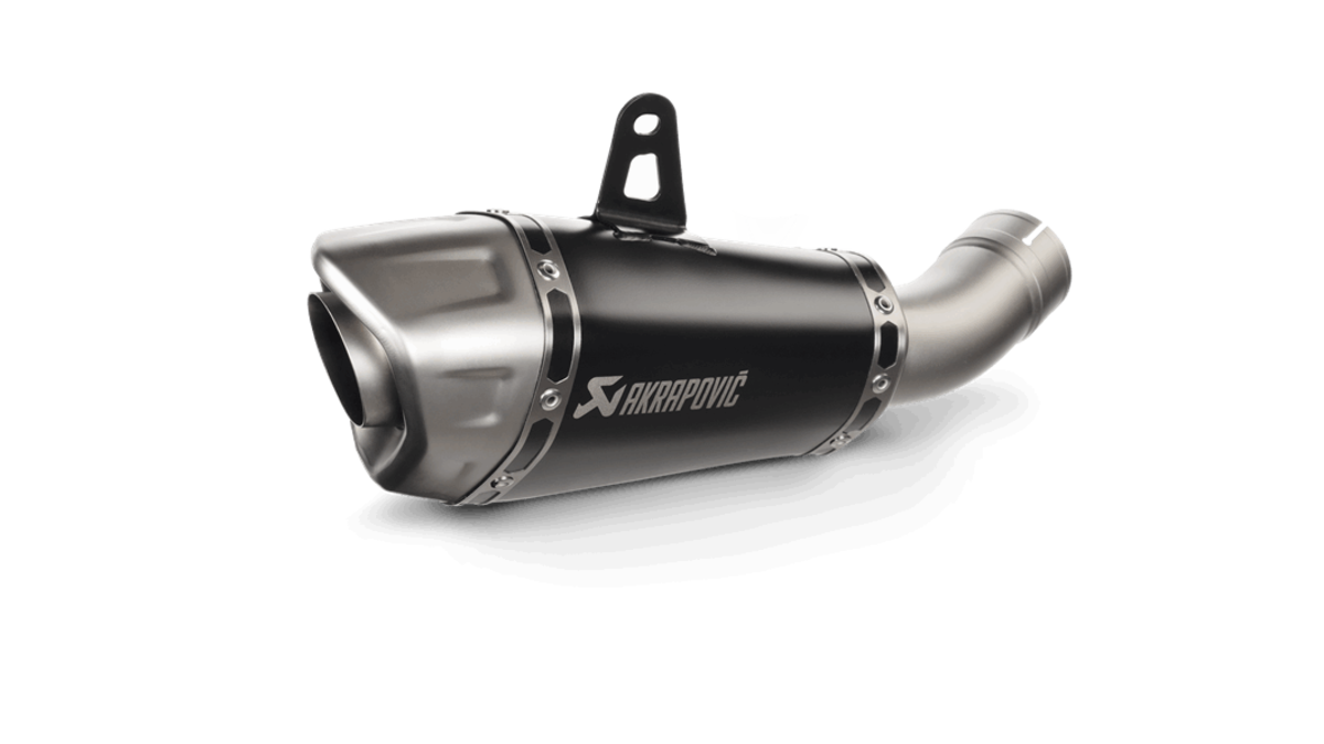 AKRAPOVIC ZX-10R 21-24 TITANIUM SLIP-ON BLACK S-K10SO28-ASZTBL