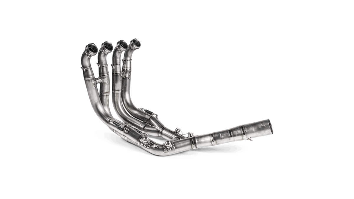 AKRAPOVIC S1000RR 19-23/S1000R 21-23 TI OPT HEADER E-B10E8