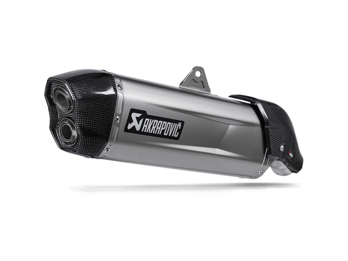 AKRAPOVIC TUAREG 660 22 TITANIUM SLIP-ON S-A6SO1-HGJT